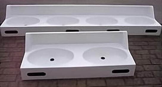 Industrial GRP Wash Troughs